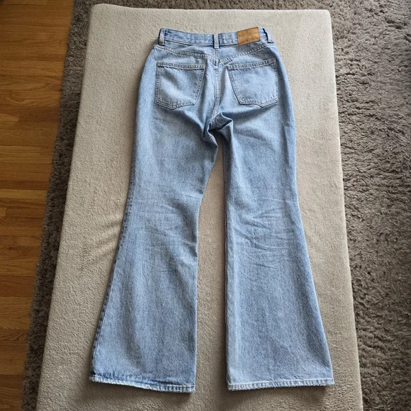 Denim Forum The Marlene 60s High Flare 30L Size 27 - Picture 7 of 13